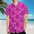 thumbnail image 5 of High Quality Hawaiian Shirts for Men Short Sleeve Aloha Beach Shirt Floral Summer Casual Button Down Shirts Blouses FJA4BP, 5 of 7