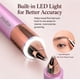 thumbnail image 4 of Depiladora eléctrica para cejas iMusthav con luz LED dorada, 4 of 8
