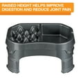 thumbnail image 6 of Neater Pet Brands Raised Neater Slow Feeder Double Diner - Elevated & Adjustable Feeding Height - Improves Digestion, Stops Obesity, and Slows Down Eating, Gunmetal, 6 of 11