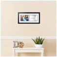thumbnail image 2 of ArtToFrames Collage Photo Picture Frame with 2 - 6x8 Openings, Framed in Black with Super White and Black Mats (CDM-3926-53), 2 of 8