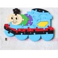 thumbnail image 1 of Juguetes de rompecabezas para niños, bloques de construcción de madera, juguetes 26, alfanuméricos en inglés, Ilustración, 70 puntos, 1 of 5