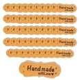 thumbnail image 1 of AMLESO 50Pcs Handmade Tags, Decorative Mark with Holes DIY Embellishment, Crafts Labels Yellow, 1 of 8