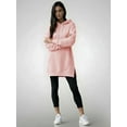 thumbnail image 4 of Womens Oversized Hoodies Sweatshirts Long Sleeve Pullover with Pocket Fall Winter Outfits Y2k Clothes Pink S, 4 of 8