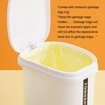 thumbnail image 3 of Wosthever Bote De Basura Con Tapa Contenedor De Basura Para Prevención De Olores Sin Esfuerzo Con Tapa Sellada Que Previene La Basura Suministros de limpieza para el hogar blanco, 3 of 4