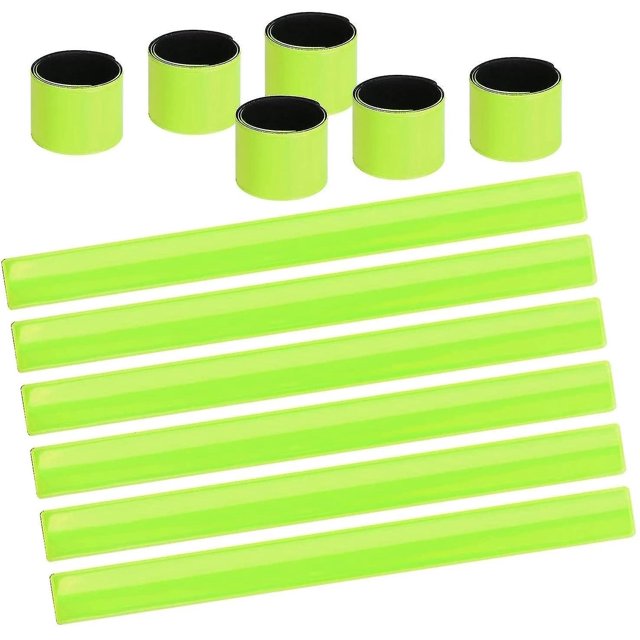 Cintas reflectantes, 12 pulseras a presión, pulsera Clap, cinta de seguridad, Re kaili Sencillez