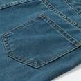 thumbnail image 5 of Mepaouo Wide Leg Pants for Women Low Waisted Palazzo Baggy Denim Jeans Y2K Loose Trousers(Blue,S), 5 of 9