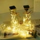 thumbnail image 3 of 1/6 piezas de luz de cadena de corcho de botella de vino de energía solar 20 luces de cadena de hadas LED, 3 of 8