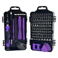 thumbnail image 1 of Dickly Tournevis de Précision 115 Po Trousse d'Outils de Réparation Étui de Rangement Portable Acier au Carbone Violet, 1 of 8