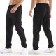 thumbnail image 4 of Pantalones deportivos de polar con bolsillos profundos y corte holgado para hombre de THE GYM PEOPLE, 4 of 5
