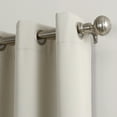 thumbnail image 3 of Sun Zero Nolan Energy Efficient Blackout Grommet Curtain Panel, 40"X84", Pearl, 3 of 9