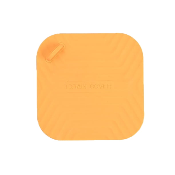 Cubierta de desodorante de drenaje de suelo cuadrado Yuarrent Accesorios de baño Amarillo
