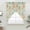 Green Brown, variant on Teal Red Coastal Swag Valances for Windows, Kitchen Curtains 36 Inch Length 2 Panels Set, Jellyfish Nautical Beach Coral Starfish Short Curtains for Small Windows Rod Pocket Cafe Curtains 28"x36"