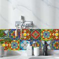 thumbnail image 2 of Pegatinas de azulejos para salpicadero de cocina Mosaico autoadhesivo 3D para habitación Pelar y pegar -10X10Cm, 2 of 5