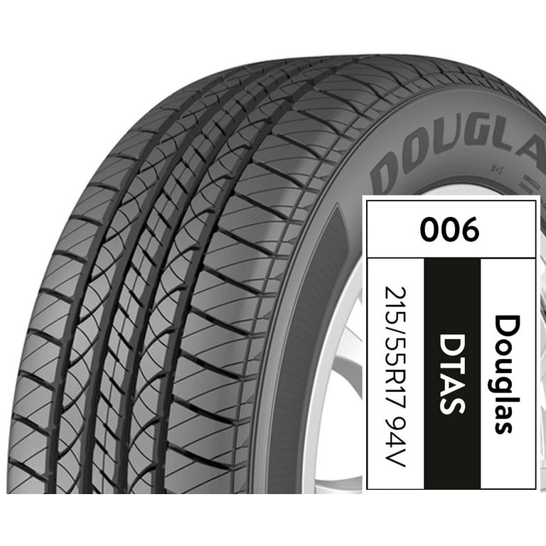 Douglas Touring A/S 215/55R17 94V All-Season Tire - Walmart.com