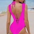 thumbnail image 5 of Women's Cut Out Fishnet Teddy Lingerie Mesh One Piece Bodysuit, 5 of 6