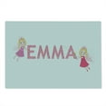 thumbnail image 2 of Emma Cutting Board, Cartoones Holding a Popular Widespread Girl Name with Polka Dots Pattern, Decorative Tempered Glass Cutting and Serving Board, Large Size, Multicolor, by Ambesonne, 2 of 5