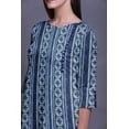 thumbnail image 2 of Bimba Kurtis Droits pour Femmes Longue Robe Kurti Imprimée Haut Indien à Manches 3/4, 2 of 6