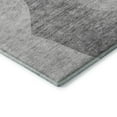thumbnail image 4 of Addison Rugs Mayfield Washable Transitional Abstract Silver Rectangle Rug, 3' x 5', 4 of 6