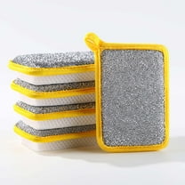 Multipurpose Wire Dishwashing Rags, Wet and Dry, Non Scratch Wire Dishcloth, Metal Scrubbing Pads Sponge Cloths Towels, Non-Scratch Wire Rags for Home Kitchen Dishes, Sinks