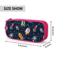 thumbnail image 4 of Vsdgher Spaceships and Stars Print Large Capacity Pencil Case Pouch with Zipper, Portable Aesthetic Big Capacity Pencil Cases Pen Office Travel Stationery Bag, 4 of 8
