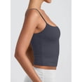 thumbnail image 3 of PINKMSTYLE Débardeurs Basiques pour Femmes à Encolure Dégagée Doublée Débardeurs Ajustables d'Été Sans Manches, 3 of 7