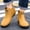 Brown, variant on Women's Ankle Rain Boots, Versatile Lightweight Casual Everyday Comfortable Sole Waterproof Shoes Brown 9.5