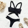 thumbnail image 5 of Women Bikini Set Push-Up Padded Bow Swimwear Swimsuit Beachwear Bikini Set, 5 of 7