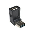 thumbnail image 1 of Eaton Tripp Lite Series USB 2.0 High Speed Adapter Reversible A to Up Angle A M/F - USB adapter - USB (F) to USB (M) - USB 2.0 - 90�� connector, molded - black, 1 of 6