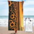 thumbnail image 2 of Yibo Hawaiian Flower Print Beach Towel for Travel Gym Yoga, 2 of 7