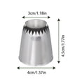 thumbnail image 2 of Embouts de Cuisson Embouts de Tuyauterie Anneau Kits de Biscuits Accessoire de Cuisson Embouts de Tuyauterie, 2 of 2
