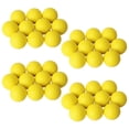 thumbnail image 1 of 40 Pcs Balle de Golf Élastique Douce Jaune pour Pratique Intérieure, 1 of 5