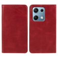 thumbnail image 1 of For Xiaomi Redmi Note 14S 4G Case Strong Magnetic PU Leather Phone Cover Calf Texture - Green, 1 of 5