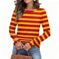 thumbnail image 4 of Womens Sweaters Fall Fashion 2026 Long Sleeve Button Cuff Soft Knit Pullover Trendy Tops Dressy Casual Blouses Yellow XXL, 4 of 5