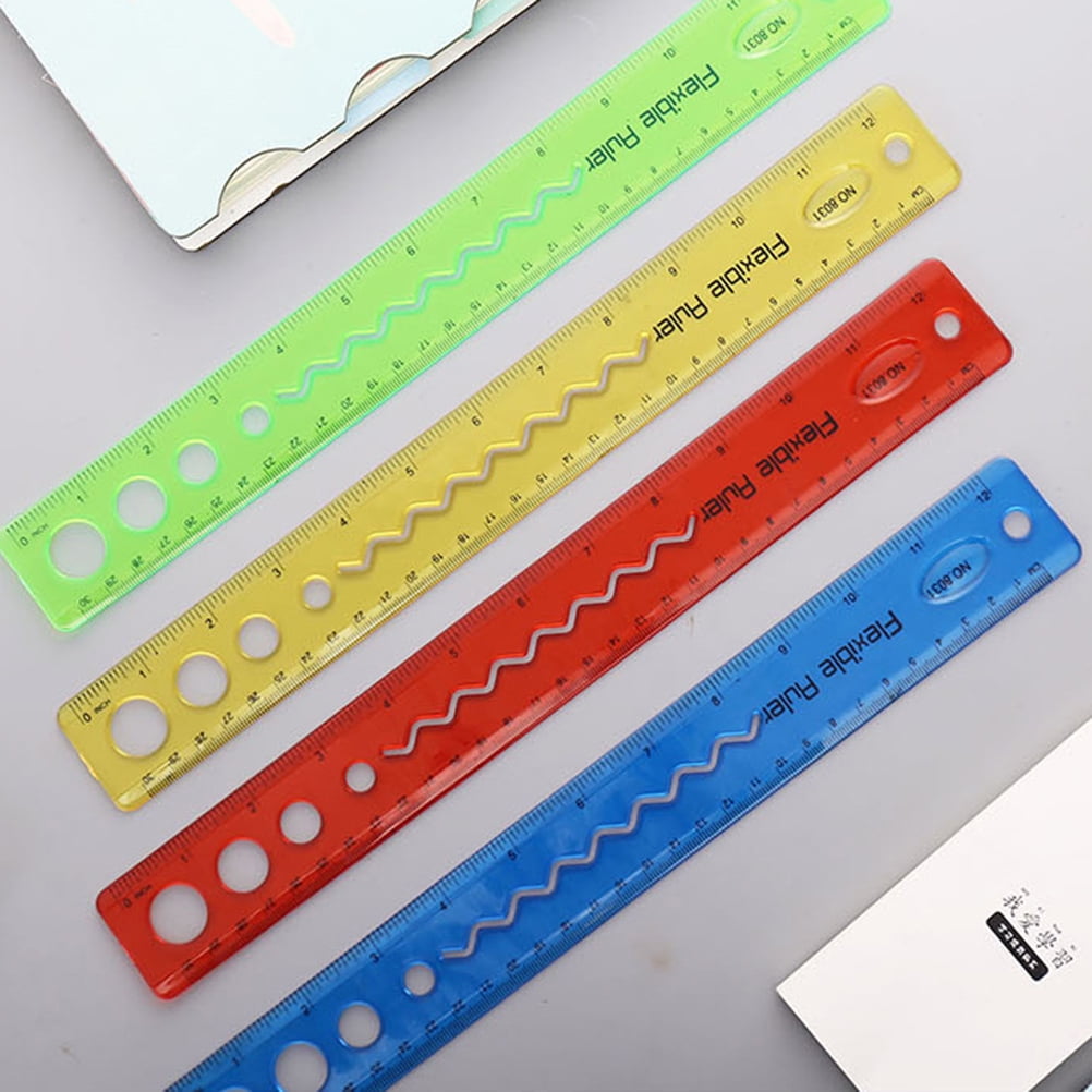 School Flexible Ruler (Assorted Item - Supplied At Random), Rulers &  Measuring, Stationery & Newsagent, Household