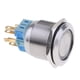 thumbnail image 2 of Interruptor de botón pulsador mantenido shamjiam 12V verde, 2 of 8