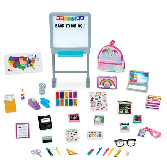 My Life As School Playset with Backpack and Accessories