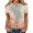 Multicolor, variant on Summer 2026 Womens Fashion Clothing Set Womens 3/4 Sleeve Tops Womens Blouses Dressy Casual Short Sleeve T Shirts For Women Loose Fit Graphic Tees