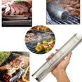 thumbnail image 3 of Tubo de ahumador, generador de humo frío para barbacoa, generador de humo de barbacoa de acero inoxidable, para barbacoa, carne, verduras, parrilla (redondo), 3 of 4