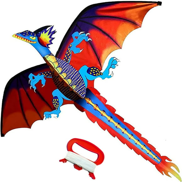 Hengda Kite Children and Adults Stereoscopic Dragon Polyester Materials 62"