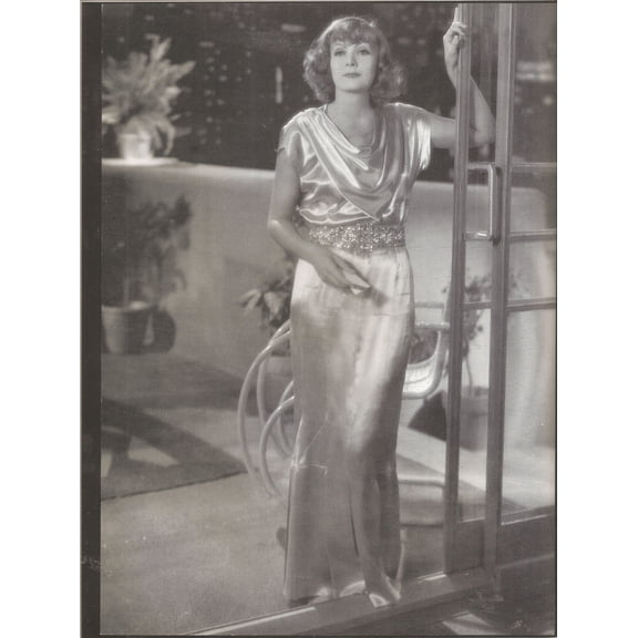 Vintage Media Image of Greta Garbo in Her Fall & Rise - 1931