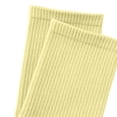 thumbnail image 5 of QSAWXQZ Kids' Crew Socks Solid Cotton Knitting Breathable Mid Calf Socks 5-13Years, 5 of 6