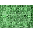 thumbnail image 1 of Ahgly Company Indoor Rectangle Persian Emerald Green Traditional Area Rugs, 5' x 7', 1 of 4