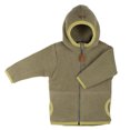 thumbnail image 1 of Abrigo cálido de lana para niños y niñas de estilo otoño e invierno, abrigo con capucha de lana para bebé (verde), 1 of 6