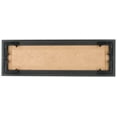 thumbnail image 2 of Quadro Frames 5x14 inch Picture Frame, Black, Style P375-3/8 inch Wide Molding, 2 of 6