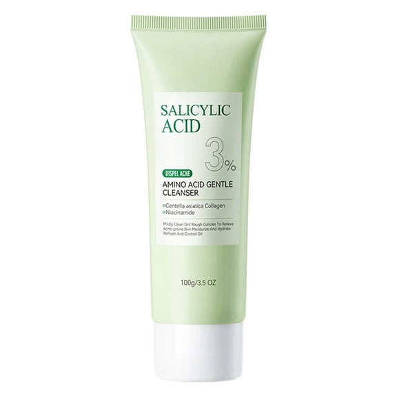 Yatlte Green Tea Amino Acid Cleansing Foam, Sulfate-Free Hydrating Korean Face Wash, Gentle Lather, pH-Balanced Skincare