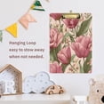 thumbnail image 6 of Acrylic Writing Board Gold 12.5*9 Inch Clipboards Transparent Acrylic Material Suitable For Office Classroom Teachers Fashion Bloggers Stationery Enthusiasts Tulips Beautiful, 6 of 9