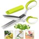 thumbnail image 3 of 3pcs Stainless Steel Multi-Function Kitchen Scissors,Wire Stripper,Safety Cover and Cleaning Comb and 5 Blades, 3 of 5