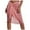 Pink, variant on RUTAYY Beach Skirt Coverup Wrap Bikini Women Swimwear Tassels Shawl Sunscreen Swimsuit Skirt Solid Color Casual Travel Skirts