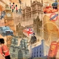 thumbnail image 2 of BRAUN Studio 20x20 Black Ornate Wood Framed with Double Matting Museum Art Print Titled - London Piccadilly, 2 of 4