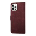 thumbnail image 6 of Dteck Compatible with iPhone 14 Pro Max Wallet Case, with Wrist Strap Kickstand Card Holder Magnetic Buckle Protective Flip Full for iPhone 14 Pro Max Synthetic Leather Cover, Winered, 6 of 7